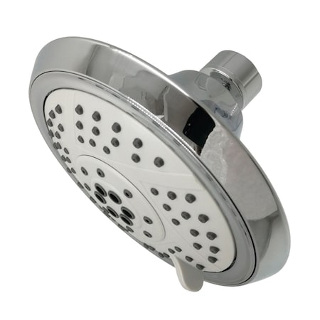 Kingston Brass Shower Head, Polished Chrome, Wall Mount KX1541